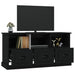Tv Cabinet Black 100x35x50 Cm Engineered Wood Nolxnk