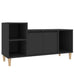 Tv Cabinet Black 100x35x55 Cm Engineered Wood Nxooit