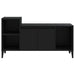 Tv Cabinet Black 100x35x55 Cm Engineered Wood Nxoono