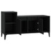 Tv Cabinet Black 100x35x55 Cm Engineered Wood Nxoono