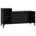 Tv Cabinet Black 100x35x55 Cm Engineered Wood Nxoono