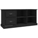 Tv Cabinet Black 102x35.5x47.5 Cm Engineered Wood Noloii