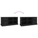 Tv Cabinet Black 102x35.5x47.5 Cm Engineered Wood Noloii