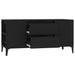 Tv Cabinet Black 102x44.5x50 Cm Engineered Wood Noklbp
