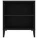 Tv Cabinet Black 102x44.5x50 Cm Engineered Wood Noklbp
