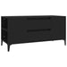Tv Cabinet Black 102x44.5x50 Cm Engineered Wood Noklbp