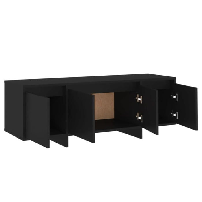 Tv Cabinet Black 120x30x40.5 Cm Engineered Wood Nbkpil