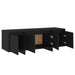 Tv Cabinet Black 120x30x40.5 Cm Engineered Wood Nbkpil