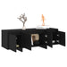 Tv Cabinet Black 120x30x40.5 Cm Engineered Wood Nbkpil