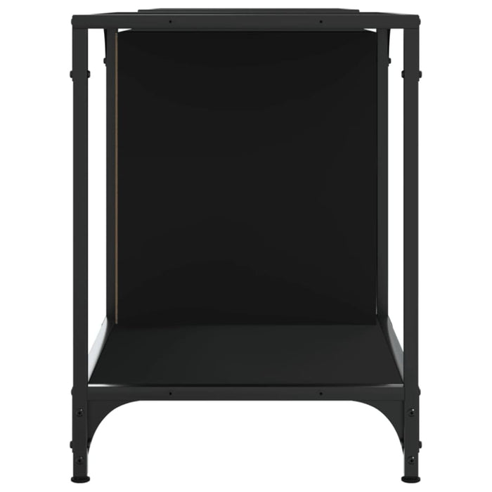 Tv Cabinet Black 153x37x50 Cm Engineered Wood Ntilbx