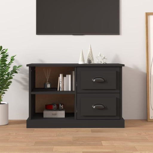 Tv Cabinet Black 73x35.5x47.5 Cm Engineered Wood Nololk