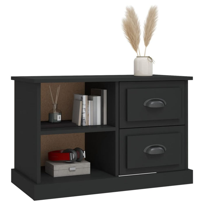 Tv Cabinet Black 73x35.5x47.5 Cm Engineered Wood Nololk