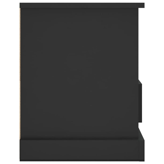 Tv Cabinet Black 93x35.5x45 Cm Engineered Wood Nolalp