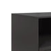 Tv Cabinet Black 99x39x44 Cm Steel Naoitt