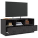 Tv Cabinet Black 99x39x44 Cm Steel Naoitt