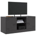Tv Cabinet Black 99x39x44 Cm Steel Naolnp