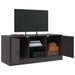 Tv Cabinet Black 99x39x44 Cm Steel Naolnp