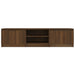 Tv Cabinet Brown Oak 140x40x35.5 Cm Engineered Wood Noptpk