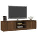 Tv Cabinet Brown Oak 140x40x35.5 Cm Engineered Wood Noptpk
