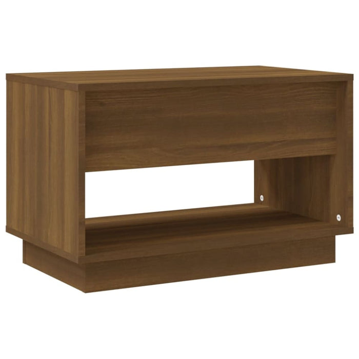 Tv Cabinet Brown Oak 70x41x44 Cm Engineered Wood Noxkii