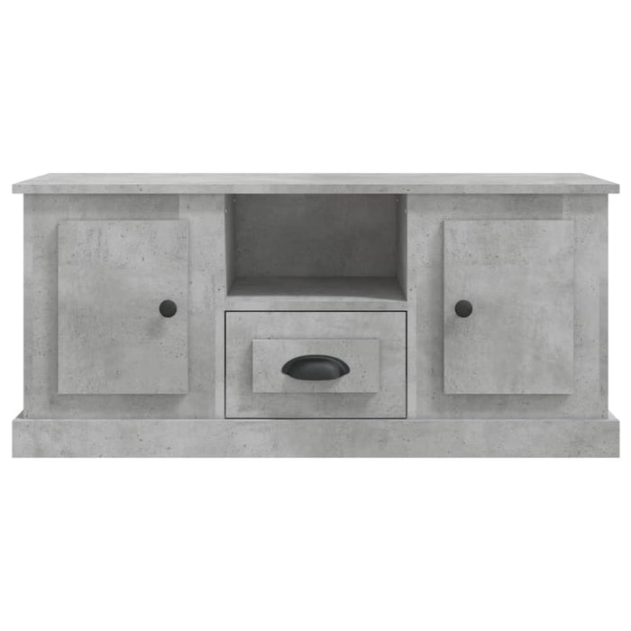 Tv Cabinet Concrete Grey 100x35.5x45 Cm Engineered Wood
