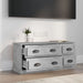 Tv Cabinet Concrete Grey 100x35.5x45 Cm Engineered Wood