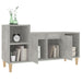 Tv Cabinet Concrete Grey 100x35x55 Cm Engineered Wood Nxooil