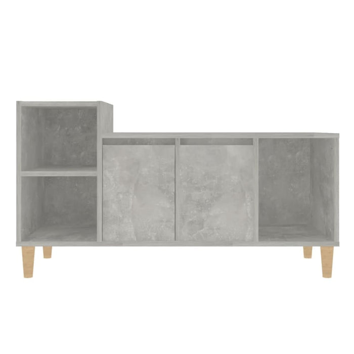 Tv Cabinet Concrete Grey 100x35x55 Cm Engineered Wood Nxooil
