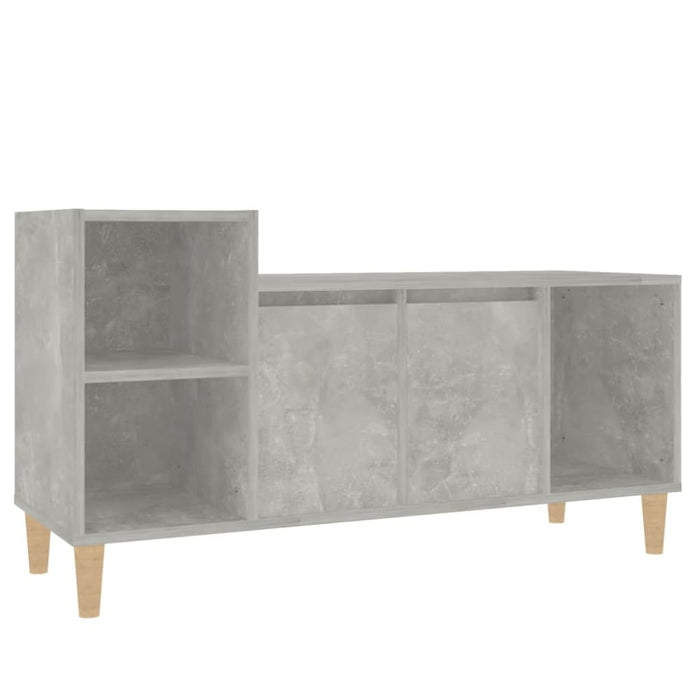 Tv Cabinet Concrete Grey 100x35x55 Cm Engineered Wood Nxooil