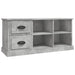 Tv Cabinet Concrete Grey 102x35.5x47.5 Cm Engineered Wood