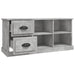 Tv Cabinet Concrete Grey 102x35.5x47.5 Cm Engineered Wood