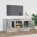 Tv Cabinet Concrete Grey 102x35x45 Cm Engineered Wood Noknla