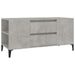 Tv Cabinet Concrete Grey 102x44.5x50 Cm Engineered Wood