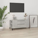 Tv Cabinet Concrete Grey 102x44.5x50 Cm Engineered Wood