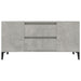 Tv Cabinet Concrete Grey 102x44.5x50 Cm Engineered Wood