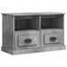 Tv Cabinet Concrete Grey 80x35x50 Cm Engineered Wood Nolxna