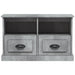 Tv Cabinet Concrete Grey 80x35x50 Cm Engineered Wood Nolxna