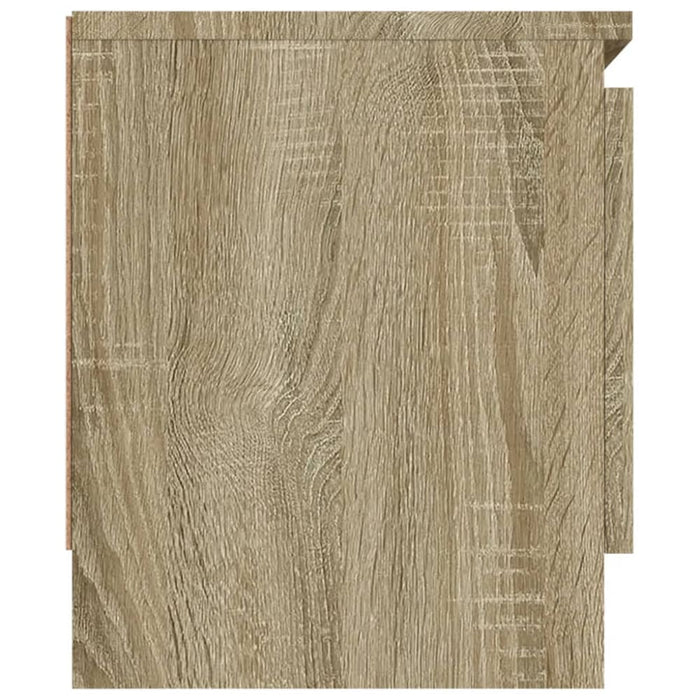 Tv Cabinet with Door Sonoma Oak 102x30x36 Cm Nxttpt