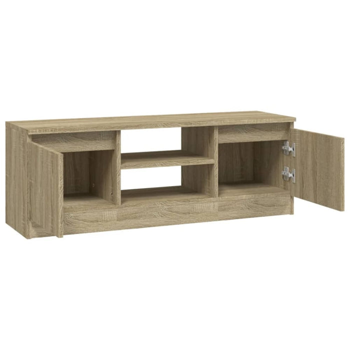 Tv Cabinet with Door Sonoma Oak 102x30x36 Cm Nxttpt