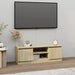 Tv Cabinet with Door Sonoma Oak 102x30x36 Cm Nxttpt
