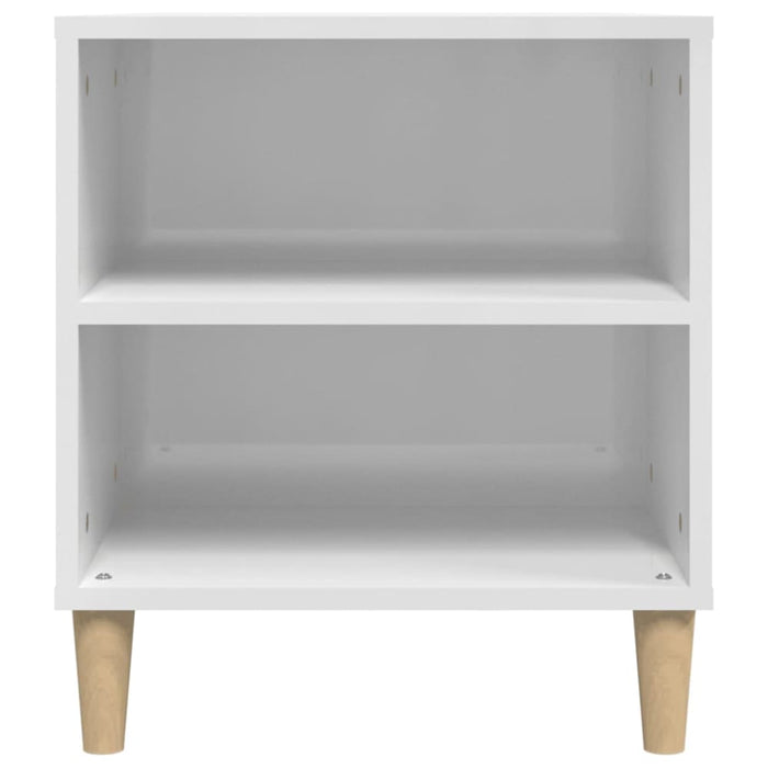 Tv Cabinet Glossy Look White 102x44.5x50 Cm Engineered Wood