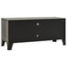 Tv Cabinet Grey 105x36x47 Cm Metal and Mdf Ttpkob