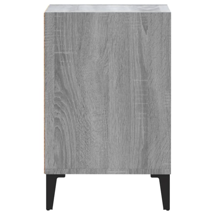 Tv Cabinet Grey Sonoma 100x35x55 Cm Engineered Wood Nxoonl
