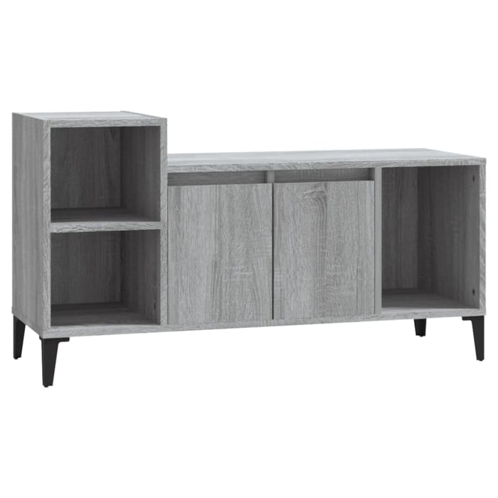 Tv Cabinet Grey Sonoma 100x35x55 Cm Engineered Wood Nxoonl