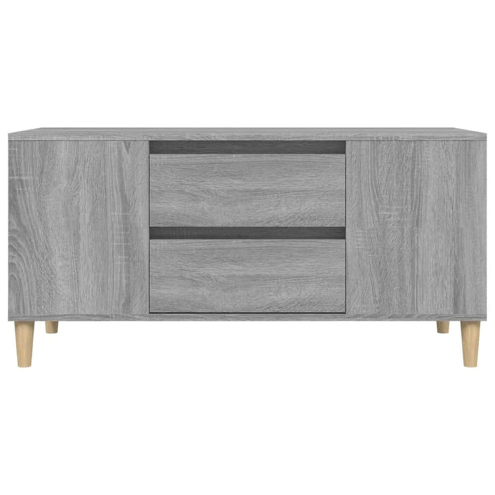 Tv Cabinet Grey Sonoma 102x44.5x50 Cm Engineered Wood Noklbx