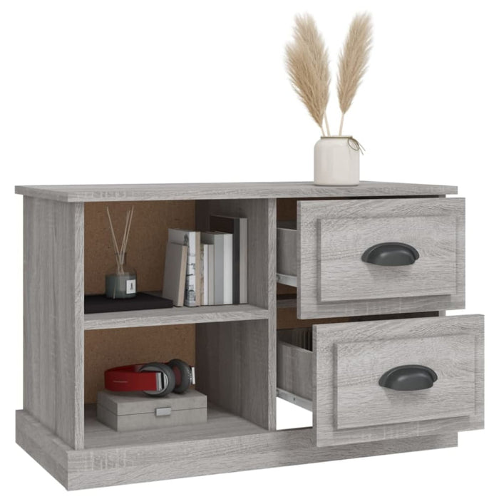 Tv Cabinet Grey Sonoma 73x35.5x47.5 Cm Engineered Wood