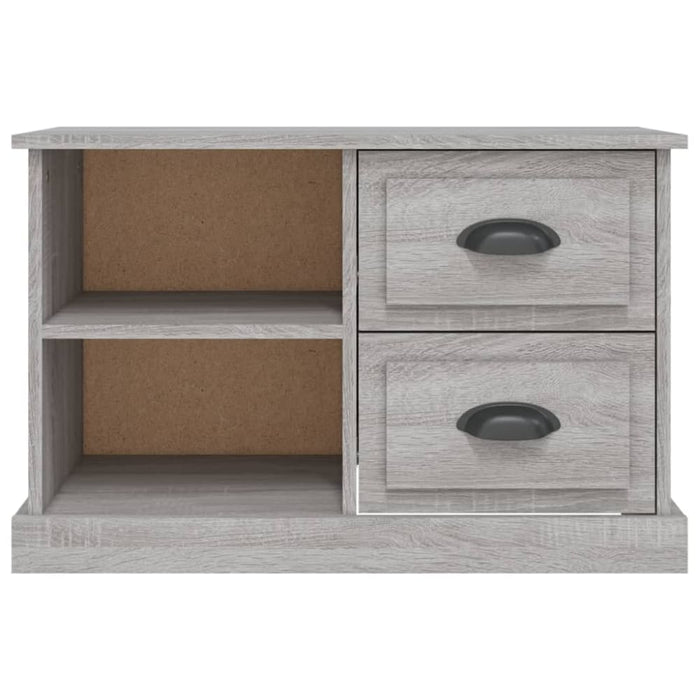 Tv Cabinet Grey Sonoma 73x35.5x47.5 Cm Engineered Wood