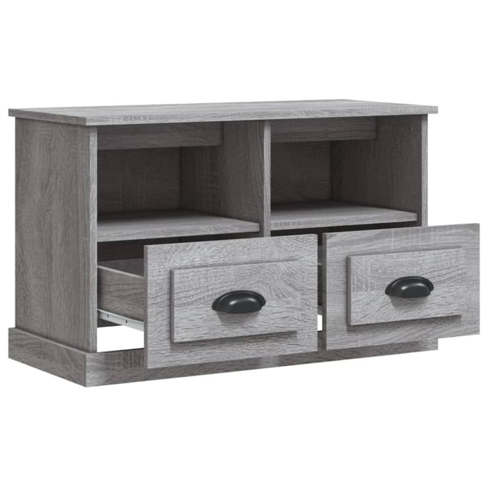 Tv Cabinet Grey Sonoma 80x35x50 Cm Engineered Wood Nolxnl
