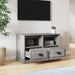 Tv Cabinet Grey Sonoma 80x35x50 Cm Engineered Wood Nolxnl