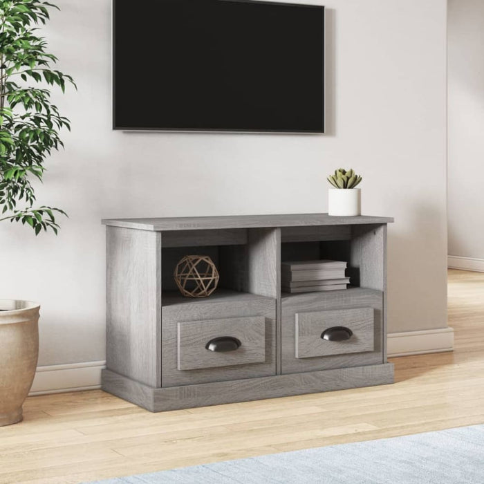 Tv Cabinet Grey Sonoma 80x35x50 Cm Engineered Wood Nolxnl